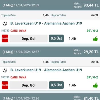 Nesine.com Kupon Tutmasına Rağmen Yattı