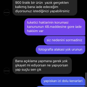 Shoesfabrix İademi Kabul Etmiyor Saygısızca Konuşuyor