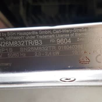 7 Yaşındaki Siemens Bulaşık Makinemin Çözülemeyen Arızası
