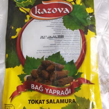 Hakmar Gıda Kazova Marka Tokat Yaprağı Şikayeti