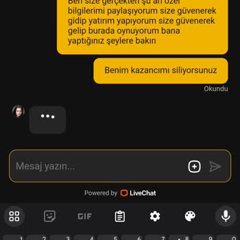 Betgit Kazancımı Sildi Ana Paramı Bıraktı