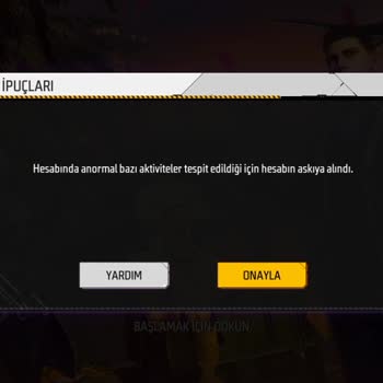 Garena Free Fire Hile Kullanmadım Boşuna Hesabım Kapandı