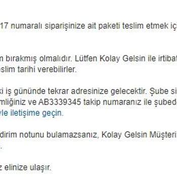 Ekspres Kargo Devlet Kurumuna Hafta Sonu Uğradık, Sizi Bulamadık Ne Demek?