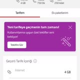 Vodafone Pakete Haksiz Ücret Yansıtma