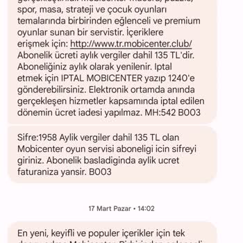 Vodafone Habersiz Mobicenter Üyeliği