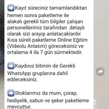 Şikayetim Var Evde Paketleme Adına