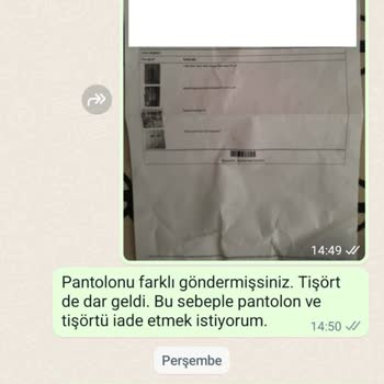 Favorim50ton İade Talebime Yanıt Vermiyor.