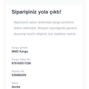 Shopier Eşofman Takımı Mağduriyeti Ve Çözüm Beklentisi