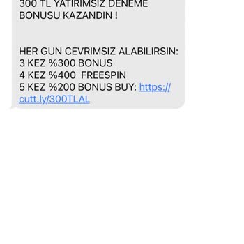 Starzbet57 Mesajları Beni Rahatsız Ediyor.