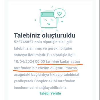Shopier Sipariş İptal İşlemi