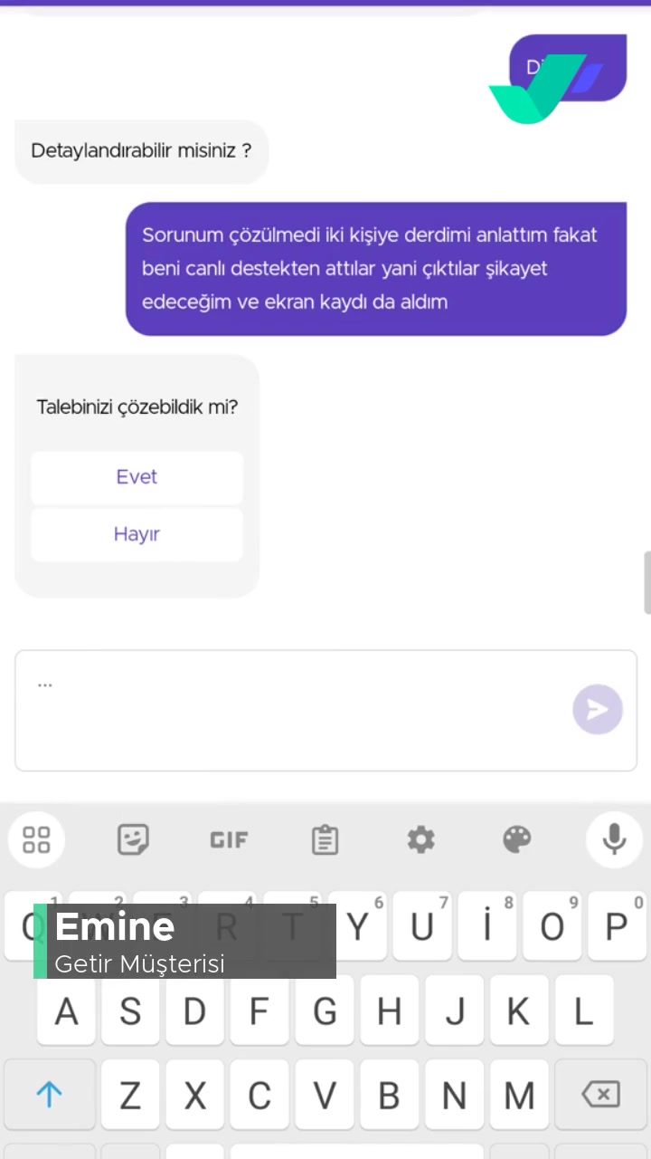 Getir Eksik Ürün Ve Canlı Destek Hattı Saygısızlık Yaptı 😡😡😡 videonun kapak resmi