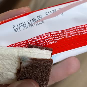 Kinder Süt Dilimi Küflü Çıktı
