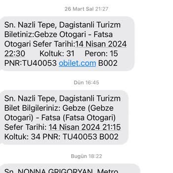 Obilet Koltuğumu Başkasına Satmışlar