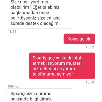 Yemek Sepeti'nde Yaşadığım Mağduriyet