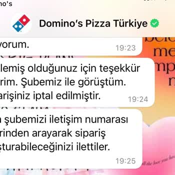 Domino's Sipariş Karmaşası Ve Müşteri Memnuniyetsizliği