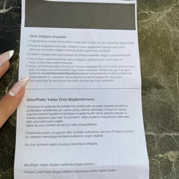 Porland Para İadesi Saçmalığı