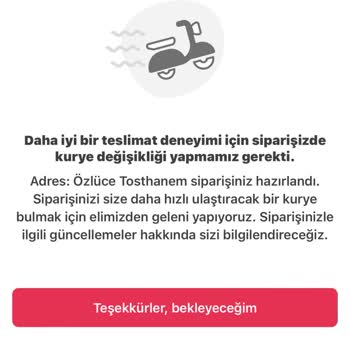 Yemeksepeti'nin Sipariş Aksatması Ve Yetkililere Ulaşılamaması Hk