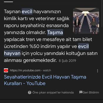 TCDD Evcil Hayvanım İçin Benden Fazla Para Aldı