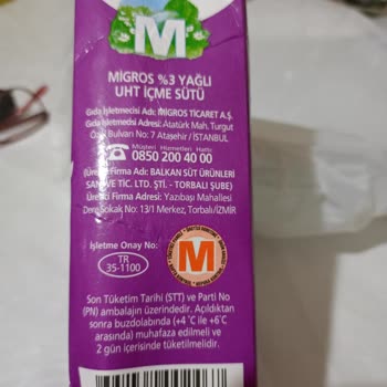 Migros Süt Bozuk Çıktı