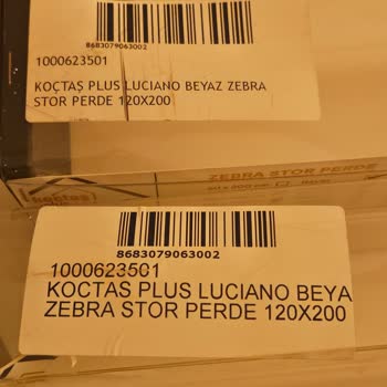 Koçtaş Kusurlu Stor Perde