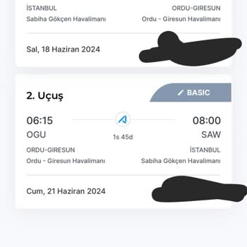 Ajet Nedensiz Bilet İptali