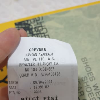 Greyder Marka Ayakkabı Beş Günde, Pazar Malı Gibi Deforme Oldu!