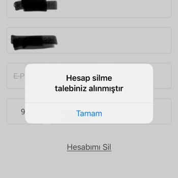 Martı Uygulamasından Hesabım Ve Kredi Kartı Bilgilerim Silinmiyor