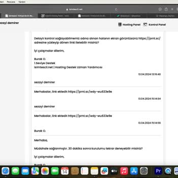 İsimtescil.net Kronik Destek Problemi