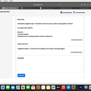 İsimtescil.net Kronik Destek Problemi
