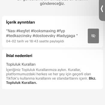 TikTok Tanıtım Onaylanmıyor İtiraz Edilemiyor