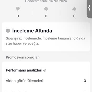 TikTok Tanıtım Onaylanmıyor İtiraz Edilemiyor