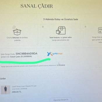 Sanal Çadır Paramı İade Etmedi