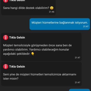 Tıkla Gelsin Hesabımdan Parayı Çekti Fakat Siparişi Oluşturmadı.