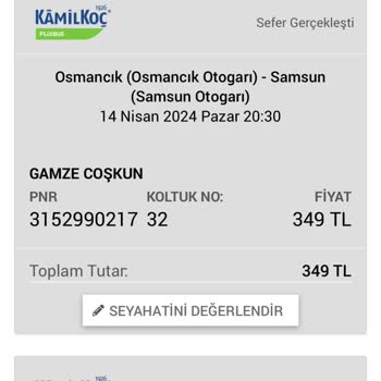 Kamil Koç Otobüsünde Yaşanan Uzun Bekleyiş