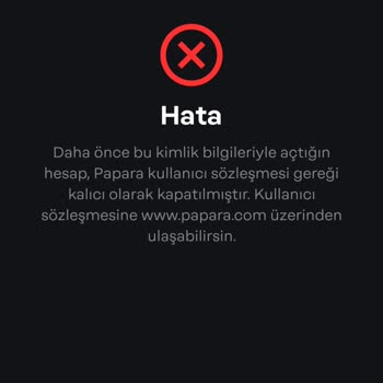 Papara Hesabımı Onaylayamıyorum!