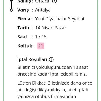 Yeni Diyarbakır Seyahat Bayram Dönüşü Mecbur Kaldığım Firma