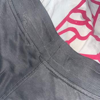 Bershka Kusurlu Alt Eşofmanın Değiştirilmemesi