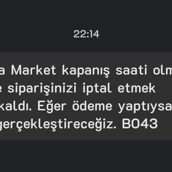 Yemeksepeti Mahalle Yemeksepeti Mağduriyetimin Acilen Giderilmesini Talep Ediyorum