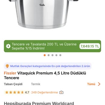 Hepsiburada Satın Alım Sırasında Fiyat Değişikliği