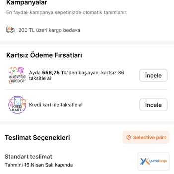 Hepsiburada Satın Alım Sırasında Fiyat Değişikliği