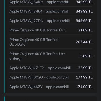 Apple Türk Telekom Hatalı Fatura Yansıtma