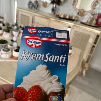 Dr. Oetker Çocukların Sağlığı Tehlikede: Krem Şanti Skandalı