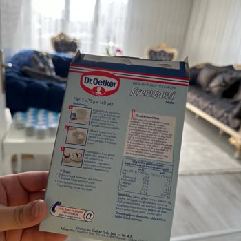 Dr. Oetker Çocukların Sağlığı Tehlikede: Krem Şanti Skandalı