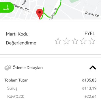 Martı Scooter Uygulama Sonlandırırken Halan Para Yazmaya Devam Ediyor