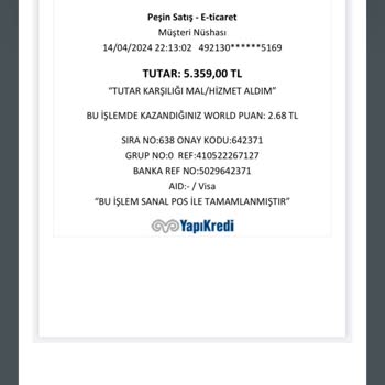 iyzico'dan Alışveriş Yapmadım