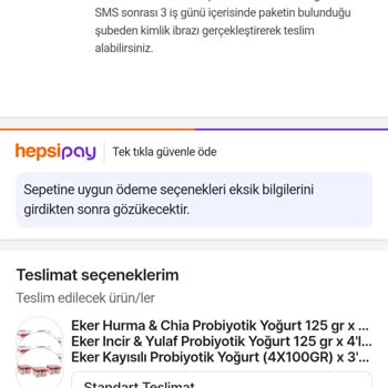 Hepsiburada Sepeti Onaylama Sorunu