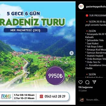 Efulim Turizm Tur Programına Uymadı!