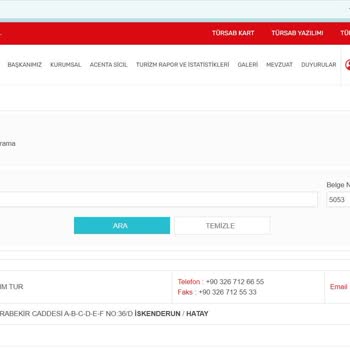 Efulim Turizm Tur Programına Uymadı!