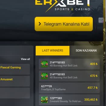 Erxbet Cash Pot Kazancımı Ödemedi.!