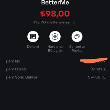 Betterme Her Ay Param İznim Olmadan Çekiliyor
